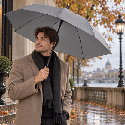Silver Reflective Water-Color-Changing Umbrella